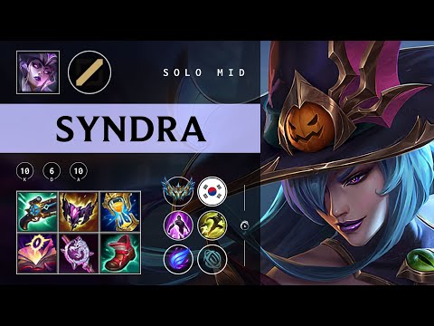 Syndra Mid vs Orianna - KR Challenger Patch 25.23