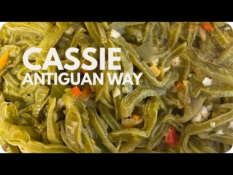 Cassie the Antiguan Way | Authentic Antiguan Cassie and Saltfish