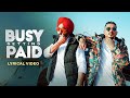 Ammy Virk X DIVINE Busy Getting Paid Lyric Video