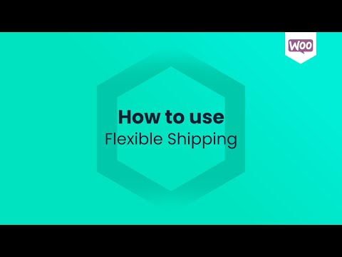 Part of a video titled Flexible Shipping - How to use? - YouTube