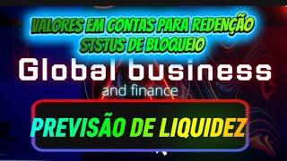 VALORES EM CONTAS REDENÇÃO PARA LIBERAÇÃO 
