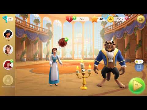 DISNEY PRINCESS MAJESTIC QUEST #175 LEVEL 111 ANDROID GAMEPLAY HD.
