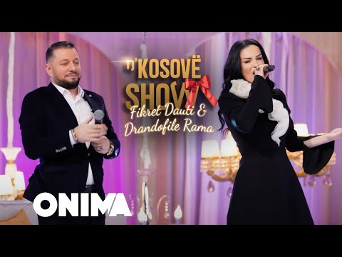 n’Kosove show : Fikret Dauti & Drandofile Rama - Taksim per Shpetim Deskun - Potpuri LIVE -Mars 2024