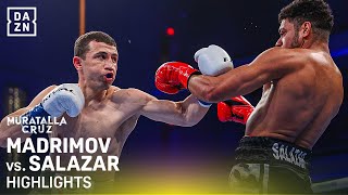 Israil Madrimov vs. Luis David Salazar | Official Fight Highlights