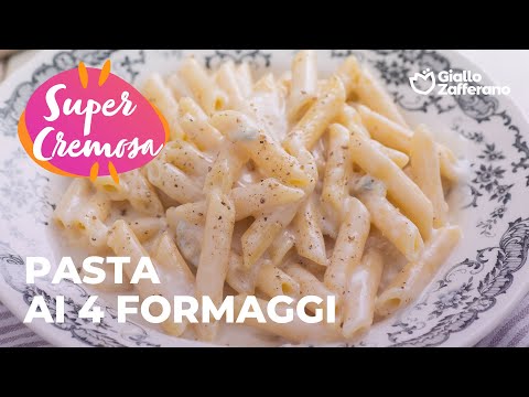 PASTA AI 4 FORMAGGI: VELLUTATA e CREMOSA๐๐๐ง