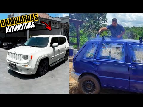 Even the mechanic couldn't handle it! 😂 The most absurd makeshift repair Tião ever invented.