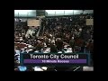 Chaotic Scene As Toronto Strips Mayor Of Powers