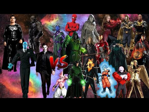 Super man, Darkseid,Dr Manhattan & Lucifer vs marvel and DC #daspacito #marvel #thor #avengers