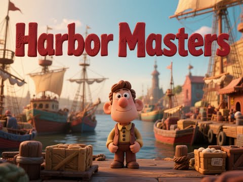Harbor Masters Who Manage Busy Ports!  | Harbor Masters  | Busy Ports  | Port Management  | Ships