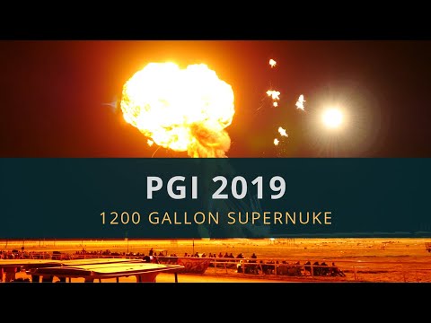 PGI 2019 - 1200 Gallon SUPERNUKE - LARGEST EVER!!
