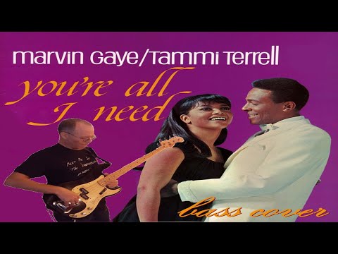Marvin Gaye & Tammi Terrell / James Jamerson : "You're All That I Need To Get By" - bass cover