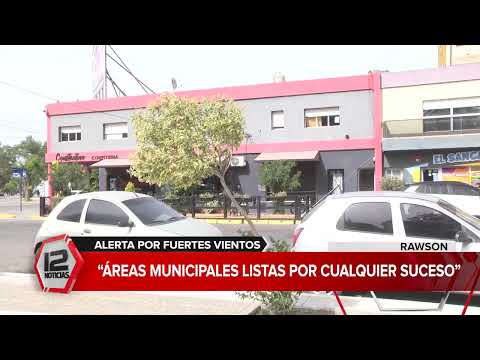 RAWSON | ALERTA POR FUERTES VIENTOS EN CHUBUT