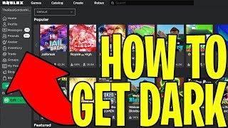 How To Activate Dark Mode On Roblox - how to enable dark theme for roblox studio