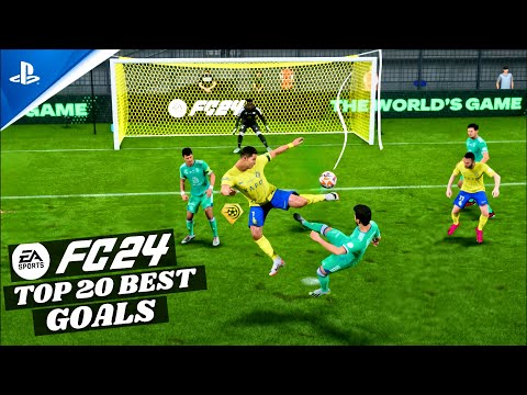 EA FC 24 | TOP 20 BEST GOALS #1 | PS5™ [4K60]