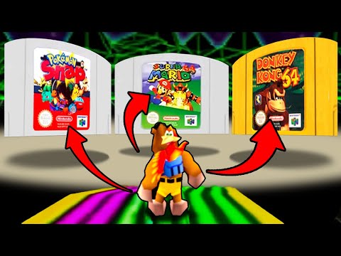 Banjo Kazooie but the Levels are DIFFERENT Nintendo Games