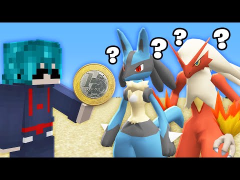 1 Real para Comprar Pokémons no Minecraft Pixelmon