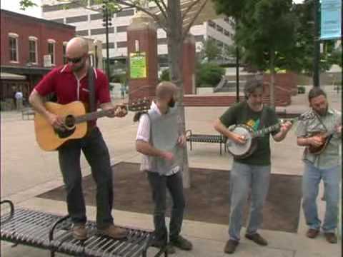 The Vinegar Creek Constituency at Market Square in Knoxville, Tennessee singing 