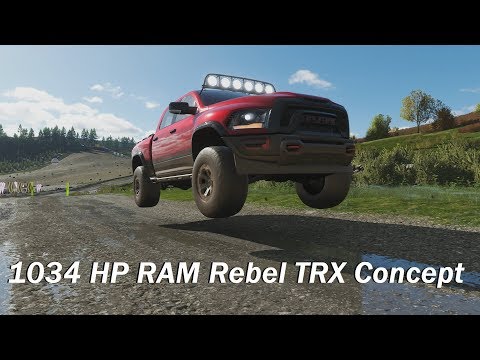 Extreme Offroad Silly Builds - 2017 RAM Rebel TRX Concept (Forza Horizon 4)
