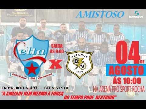 CELTA FUTSAL  X ALIANÇA BELA VISTA FUTSAL - 04-08-19