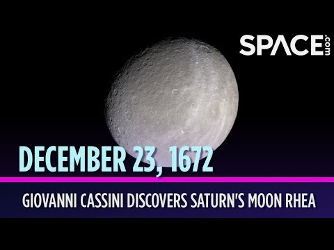 OTD in Space - Dec. 23: Giovanni Cassini Discovers Saturn's Moon Rhea