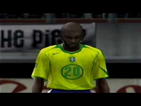 Pro Evolution Soccer 4 - PS2 - Gameplay Recorded in 2005