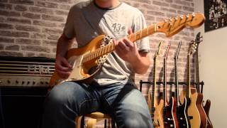 Video thumbnail for Fender Srat 70's stock pickups vs DiMarzio HS-3 by Oliver Lukacs
