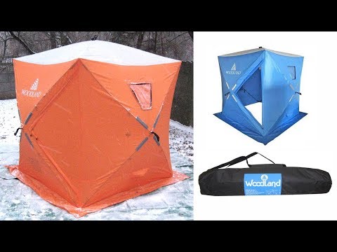 Зимняя палатка куб Woodland Ice Fish 4 New