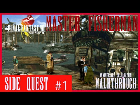 Final Fantasy VIII Anniversary Walkthrough [PS3] {Side Quest #1} - Master Fisherman