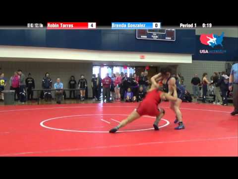 69 KG R1 - Robin Torres (Bearcat) vs. Brenda Gonzalez (MBU)