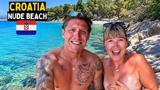 Croatia’s NUDE BEACH 🇭🇷 Our First Time! NAKED in RAB