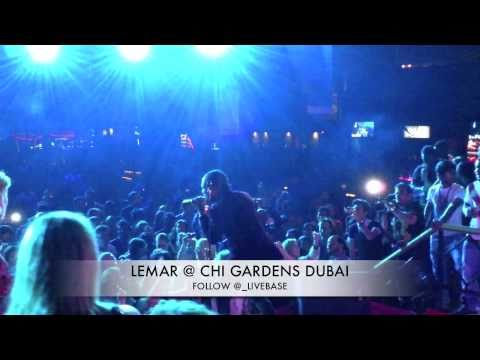 Lemar at chi gardens Dubai courtesy of Live base