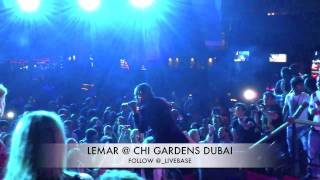 Lemar at chi gardens Dubai courtesy of Live base