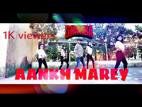 SIMMBA - Aankh Marey Dance Video | Popping Deep Choreography | Ranveer Singh, Sara Ali Khan