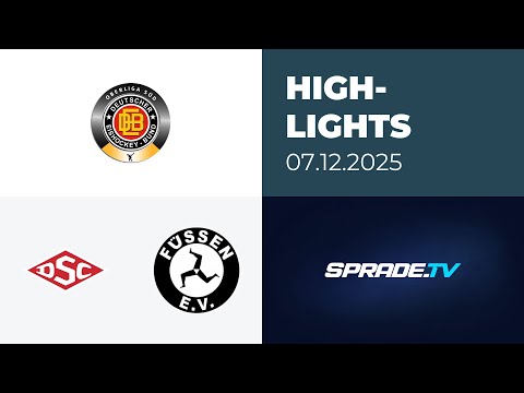 07.12.2025 - Highlights - Deggendorfer SC vs. EV Füssen