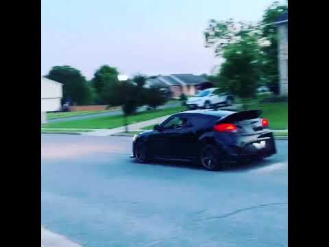2014 Veloster Turbo Audio Clip of MBRP Catback with an 845 Catless DP