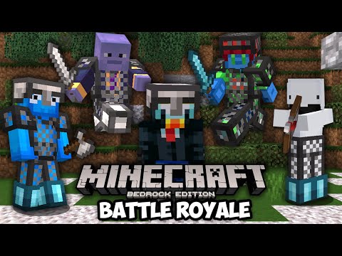 Insane Bedrock Battle Royale with 100 Players!