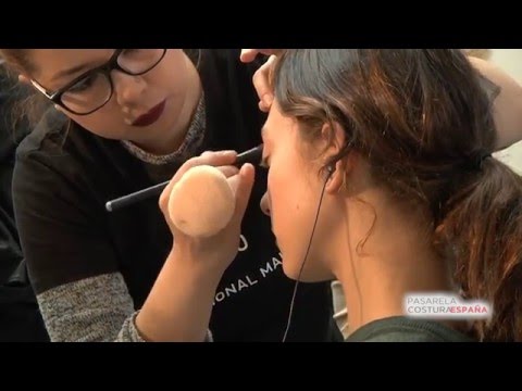 BACKESTAGE ARCADIO DOMÍNGUEZ -  ELENA RUBIO