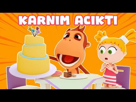 Karnım Acıktı 🍰🎶 | Tinky & Minky | YENİ | Eğlenceli Çocuk Şarkısı