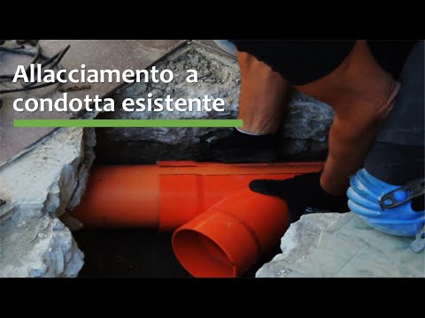 ALLACCIAMENTO A CONDOTTA ESISTENTE