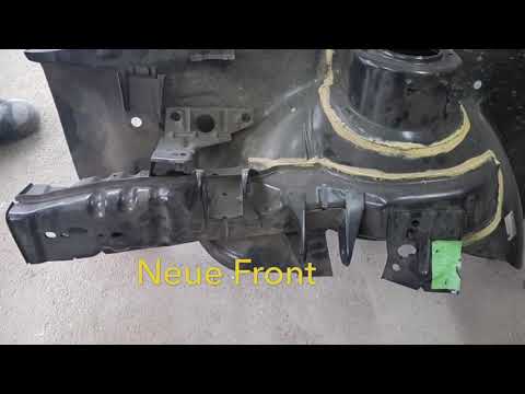 VW Golf 1 Mandarin Orange 1979 Restauration