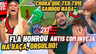 ANTIS se MORDENDO de INVEJA COM FLAMENGO CAMPEÃO de TUDO | TEU TIME NÃO É O PSG! CHORA EDU VICE