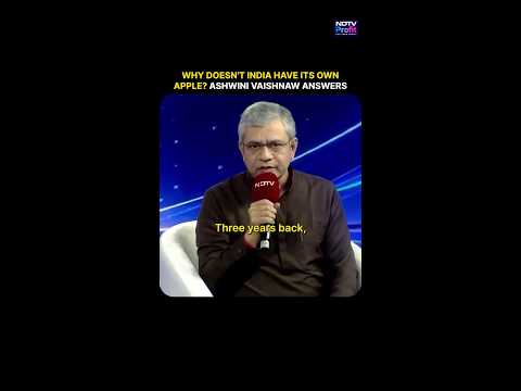 Ashwini Vaishnaw Makes Promise On Indian-manufactured Mobile Phones At NDTV World Summit #shorts
