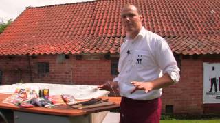 BBQ Brothers Cadac Meridian 4 & beef jerky (Trockenfleisch)