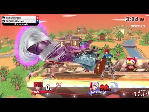 Archanea (Roy) vs SEGamer (Cloud, Bayonetta, Diddy Kong) | Bronze Match - Championships