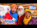 Blippi and Meekah's Adventure with Santa! Full Christmas Movie for Kids