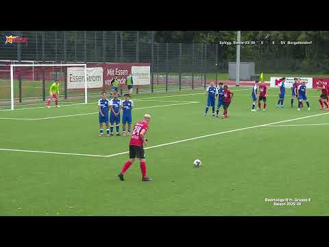 2025 09 28 FV N'rh 2025 26 Bezirksliga Gr 6 Sp7 SpVgg Steele 03 09 vs  SV Burgaltendorf