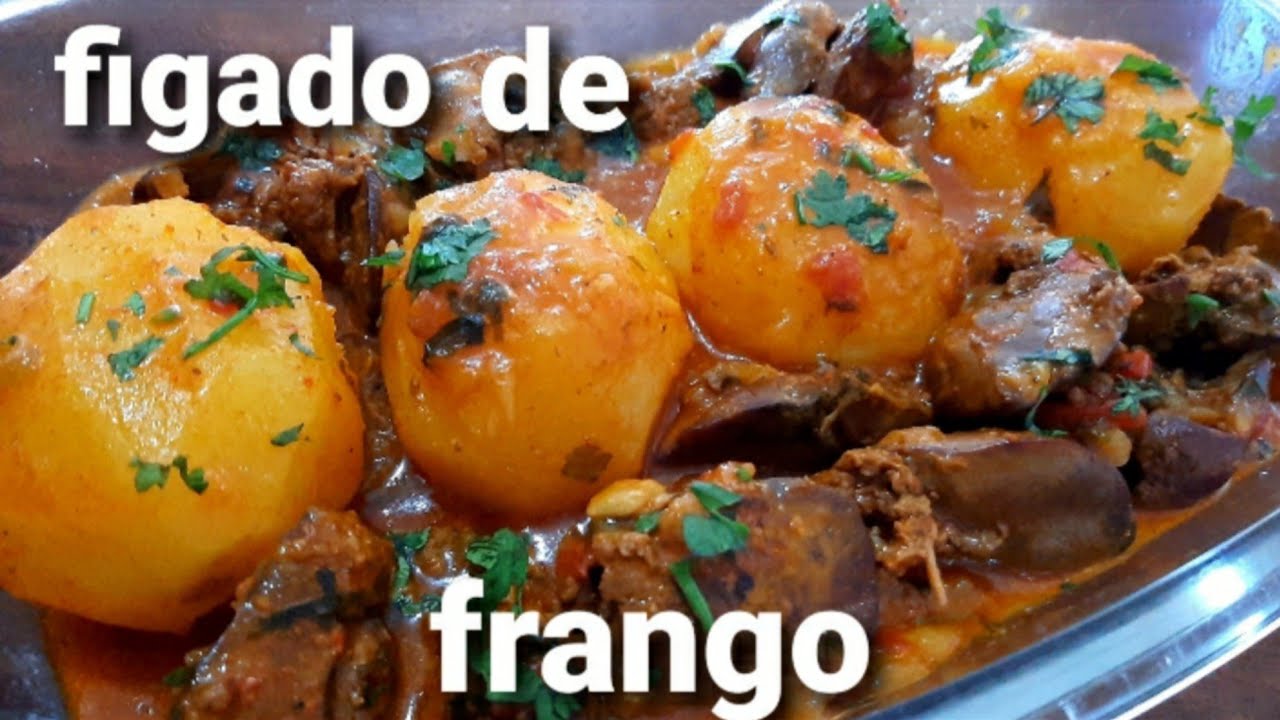 FÍGADO DE FRANGO COM BATATAS NA PRESSÃO 🥰👏😋