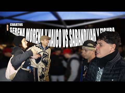 SERENA MORENA Y NAICO 🇨🇱🇦🇷 vs. SABANDIJAH Y FISURA : Cuartos - TOMYORK Duplas 2023