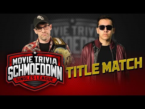 SINGLES TITLE MATCH! Dan Murrell vs Paul Oyama - Movie Trivia Schmoedown