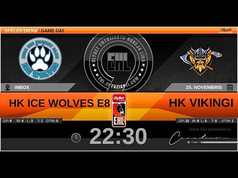 2019 11 25 Ice Wolves E8 - Vikingi